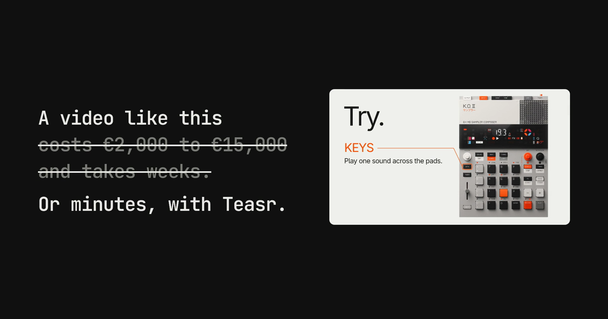 Teasr screenshot 1 of 1
